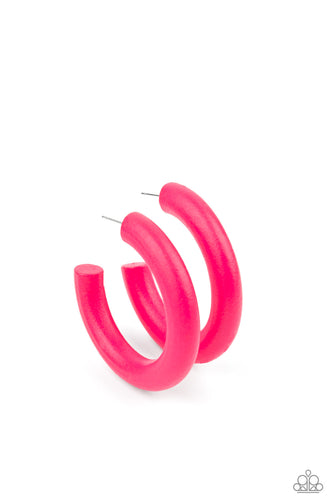 Woodsy Wonder - Pink-Jewelry-Just Because Jewels, Paparazzi Accessories-Just Because Jewels