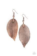 Load image into Gallery viewer, Leafy Legacy - Copper-Jewelry-Just Because Jewels, Paparazzi Accessories-Just Because Jewels