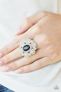 Iceberg Ahead - Blue-Jewelry-Just Because Jewels, Paparazzi Accessories-Just Because Jewels