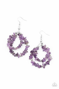 Canyon Rock Art - Purple-Jewelry-Just Because Jewels, Paparazzi Accessories-Just Because Jewels