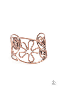 Groovy Sensations - Copper-Jewelry-Just Because Jewels, Paparazzi Accessories-Just Because Jewels