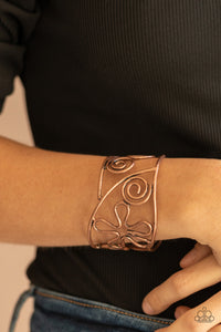 Groovy Sensations - Copper-Jewelry-Just Because Jewels, Paparazzi Accessories-Just Because Jewels