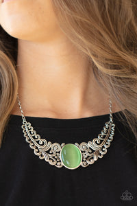 Celestial Eden - Green-Jewelry-Just Because Jewels, Paparazzi Accessories-Just Because Jewels