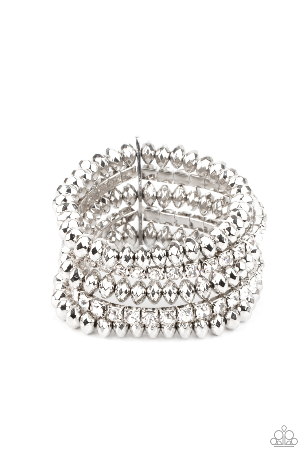 Best of LUXE - White-Jewelry-Just Because Jewels, Paparazzi Accessories-Just Because Jewels