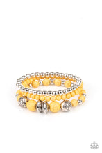 Load image into Gallery viewer, Desert Blossom - Yellow-Jewelry-Just Because Jewels, Paparazzi Accessories-Just Because Jewels