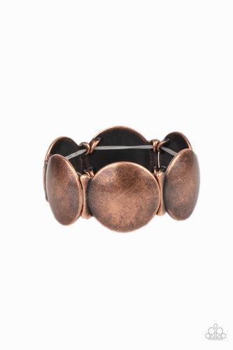 Going, Going, GONG! - Copper-Jewelry-Just Because Jewels, Paparazzi Accessories-Just Because Jewels