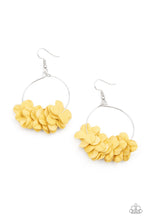 Load image into Gallery viewer, Flirty Florets - Yellow-Jewelry-Just Because Jewels, Paparazzi Accessories-Just Because Jewels