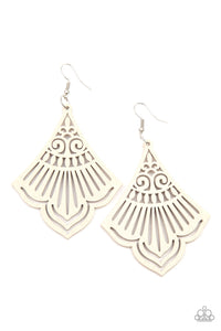 Eastern Escape - White-Jewelry-Just Because Jewels, Paparazzi Accessories-Just Because Jewels