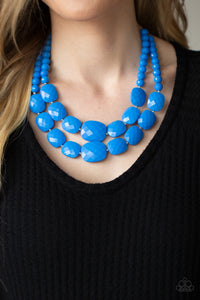 Resort Ready - Blue-Jewelry-Just Because Jewels, Paparazzi Accessories-Just Because Jewels