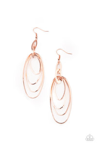 OVAL The Moon - Copper-Jewelry-Just Because Jewels, Paparazzi Accessories-Just Because Jewels