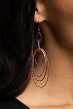 Load image into Gallery viewer, OVAL The Moon - Copper-Jewelry-Just Because Jewels, Paparazzi Accessories-Just Because Jewels