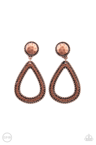 Beyond The Borders - Copper-Jewelry-Just Because Jewels, Paparazzi Accessories-Just Because Jewels