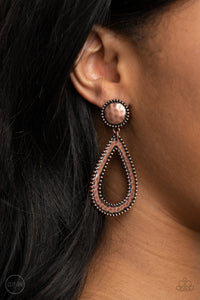 Beyond The Borders - Copper-Jewelry-Just Because Jewels, Paparazzi Accessories-Just Because Jewels