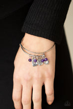 Load image into Gallery viewer, GROWING Strong - Purple-Jewelry-Just Because Jewels, Paparazzi Accessories-Just Because Jewels