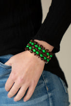 Load image into Gallery viewer, Tahiti Tourist - Green-Jewelry-Just Because Jewels, Paparazzi Accessories-Just Because Jewels