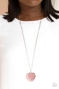 Warmhearted Glow - Pink-Jewelry-Just Because Jewels, Paparazzi Accessories-Just Because Jewels