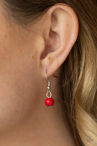 A Heart Of Stone - Red-Jewelry-Just Because Jewels, Paparazzi Accessories-Just Because Jewels