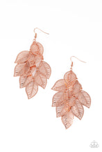 Load image into Gallery viewer, Limitlessly Leafy - Copper-Jewelry-Just Because Jewels, Paparazzi Accessories-Just Because Jewels