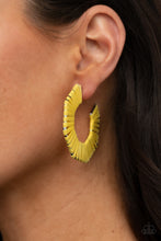 Load image into Gallery viewer, Fabulously Fiesta - Yellow-Jewelry-Just Because Jewels, Paparazzi Accessories-Just Because Jewels