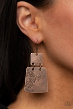 Load image into Gallery viewer, Tagging Along - Copper-Jewelry-Just Because Jewels, Paparazzi Accessories-Just Because Jewels