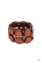 Load image into Gallery viewer, Beach Bravado - Brown-Jewelry-Just Because Jewels, Paparazzi Accessories-Just Because Jewels