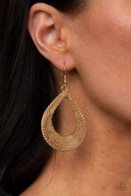 Load image into Gallery viewer, A Hot MESH - Gold-Jewelry-Just Because Jewels, Paparazzi Accessories-Just Because Jewels