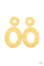 Load image into Gallery viewer, Foxy Flamenco - Yellow-Jewelry-Just Because Jewels, Paparazzi Accessories-Just Because Jewels