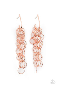 Long Live The Rebels - Copper-Jewelry-Just Because Jewels, Paparazzi Accessories-Just Because Jewels