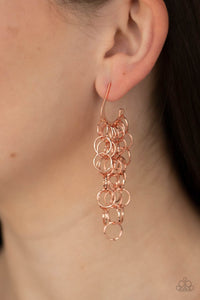 Long Live The Rebels - Copper-Jewelry-Just Because Jewels, Paparazzi Accessories-Just Because Jewels