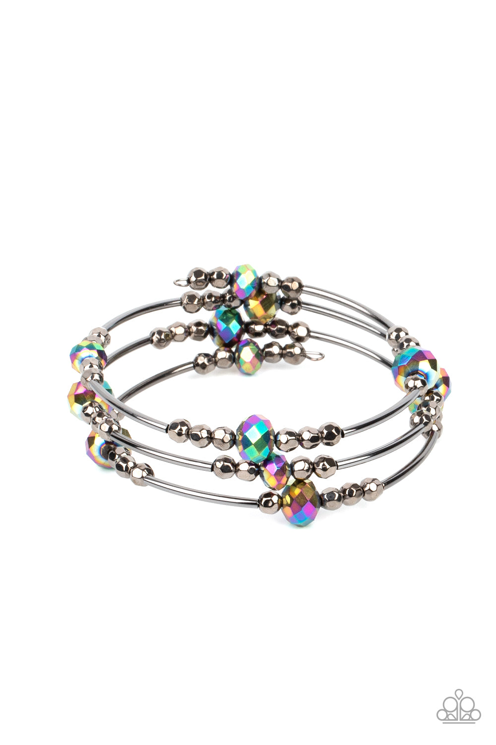 Showy Shimmer - Multi-Jewelry-Just Because Jewels, Paparazzi Accessories-Just Because Jewels