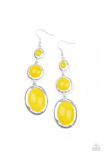 Load image into Gallery viewer, Retro Reality - Yellow-Jewelry-Just Because Jewels, Paparazzi Accessories-Just Because Jewels