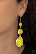 Load image into Gallery viewer, Retro Reality - Yellow-Jewelry-Just Because Jewels, Paparazzi Accessories-Just Because Jewels