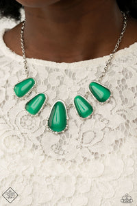 Newport Princess - Green-Jewelry-Just Because Jewels, Paparazzi Accessories-Just Because Jewels