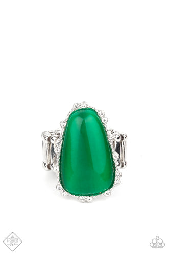 Newport Nouveau - Green-Jewelry-Just Because Jewels, Paparazzi Accessories-Just Because Jewels