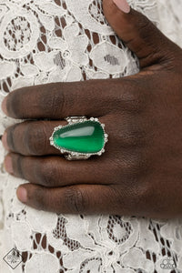 Newport Nouveau - Green-Jewelry-Just Because Jewels, Paparazzi Accessories-Just Because Jewels