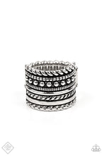 Load image into Gallery viewer, Stacked Odds - Silver-Jewelry-Just Because Jewels, Paparazzi Accessories-Just Because Jewels