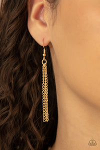 Renegade Ripples - Gold-Jewelry-Just Because Jewels, Paparazzi Accessories-Just Because Jewels