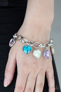 Candy Heart Charmer - Multi-Jewelry-Just Because Jewels, Paparazzi Accessories-Just Because Jewels