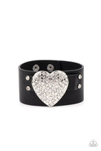 Load image into Gallery viewer, Flauntable Flirt - Black-Jewelry-Just Because Jewels, Paparazzi Accessories-Just Because Jewels