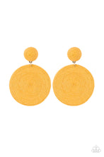 Load image into Gallery viewer, Circulate The Room - Yellow-Jewelry-Just Because Jewels, Paparazzi Accessories-Just Because Jewels