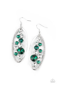 Rock Candy Bubbly - Green-Jewelry-Just Because Jewels, Paparazzi Accessories-Just Because Jewels