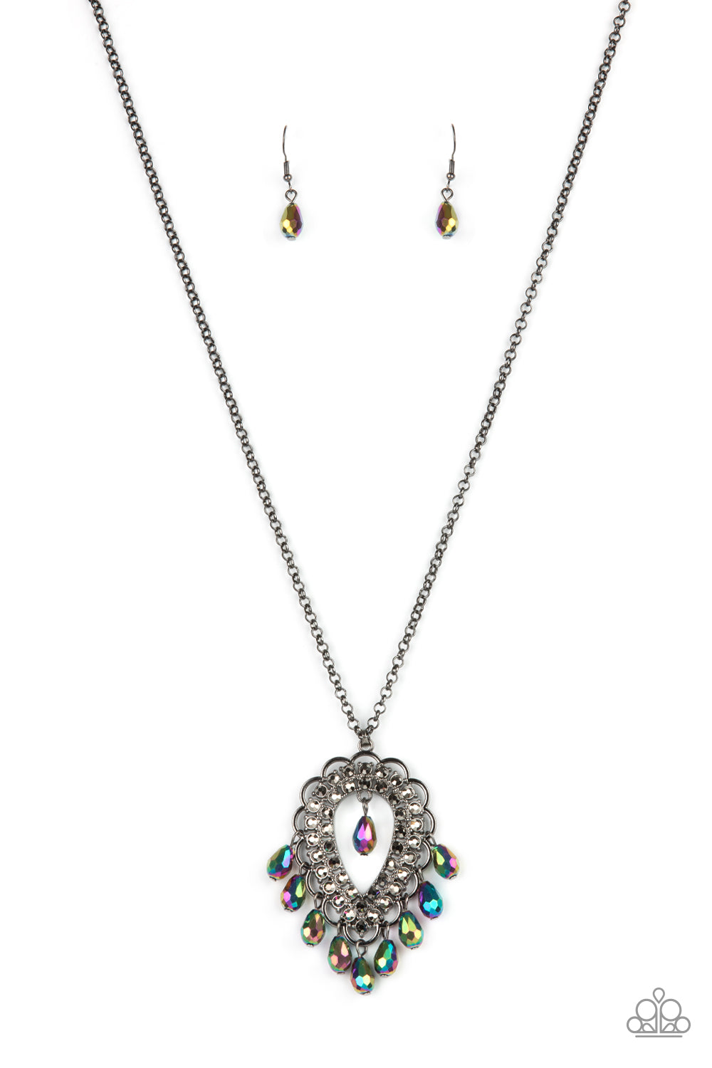 Teasable Teardrops - Multi-Jewelry-Just Because Jewels, Paparazzi Accessories-Just Because Jewels