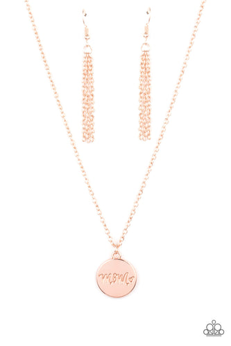 The Cool Mom - Rose Gold-Jewelry-Paparazzi Accessories, Just Because Jewels-Just Because Jewels