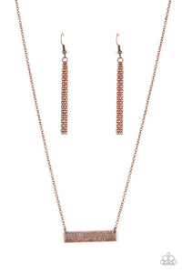 Living The Mom Life - Copper-Jewelry-Paparazzi Accessories, Just Because Jewels-Just Because Jewels