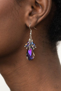 Well Versed in Sparkle - Purple-Jewelry-Just Because Jewels, Paparazzi Accessories-Just Because Jewels