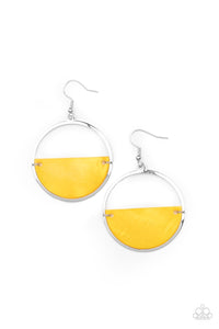 Seashore Vibes - Yellow-Jewelry-Just Because Jewels, Paparazzi Accessories-Just Because Jewels