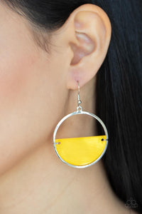 Seashore Vibes - Yellow-Jewelry-Just Because Jewels, Paparazzi Accessories-Just Because Jewels