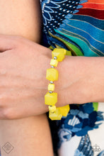 Load image into Gallery viewer, Trendsetting Tourist - Yellow-Jewelry-Just Because Jewels, Paparazzi Accessories-Just Because Jewels