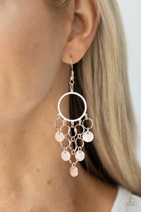 Cyber Chime - Rose Gold-Jewelry-Just Because Jewels, Paparazzi Accessories-Just Because Jewels