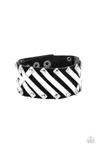 Rebel Rumble - Black-Jewelry-Just Because Jewels, Paparazzi Accessories-Just Because Jewels